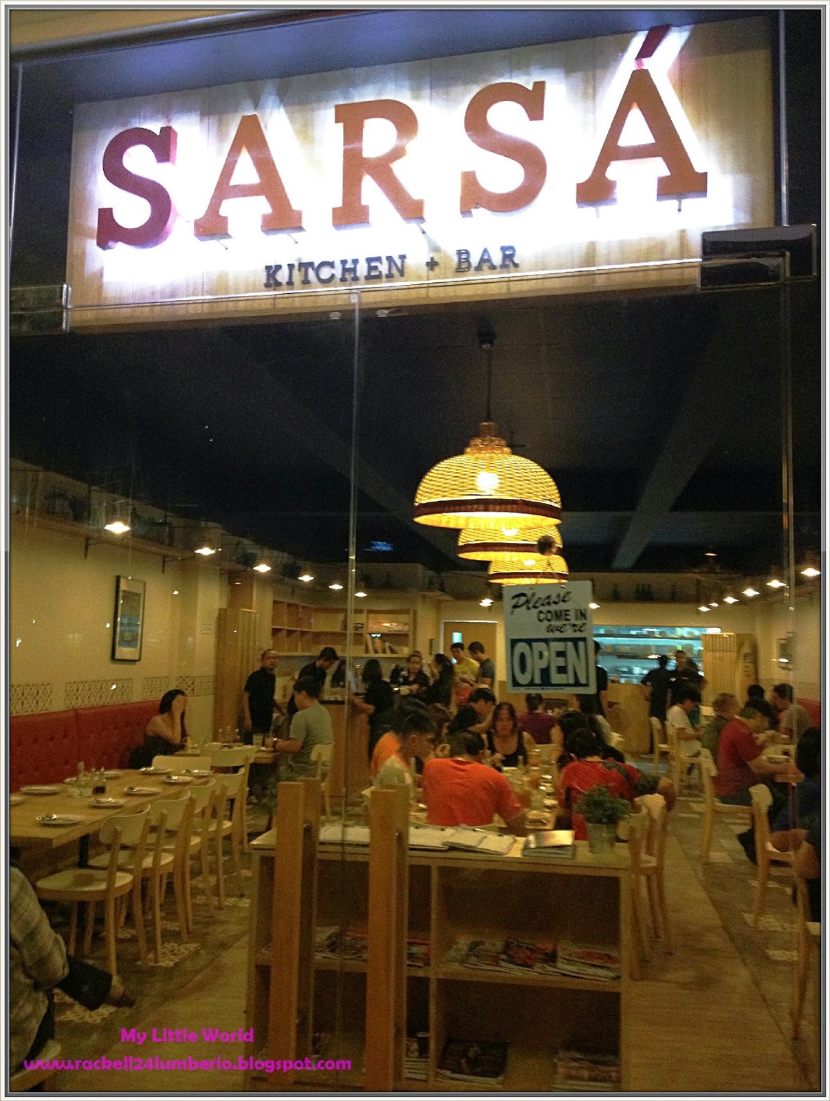 Sarsa Kitchen + Bar | My Little World by Mommy Rackell