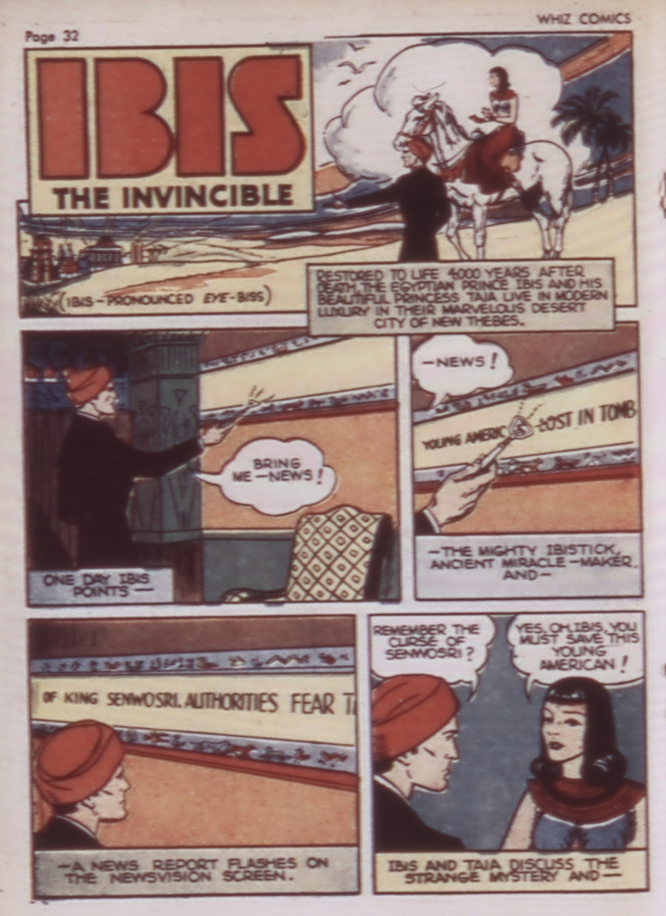 Read online WHIZ Comics comic -  Issue #3-April 1940 - 34