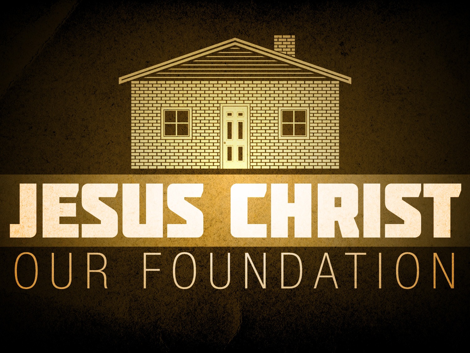Blessed By The Lord: October 10, 2018 - THE ONLY FOUNDATION IS JESUS