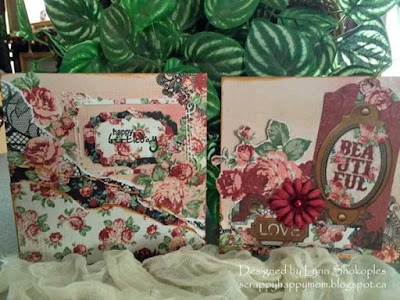 Love and Lace Cards by Lynn Shokoples for BoBunny