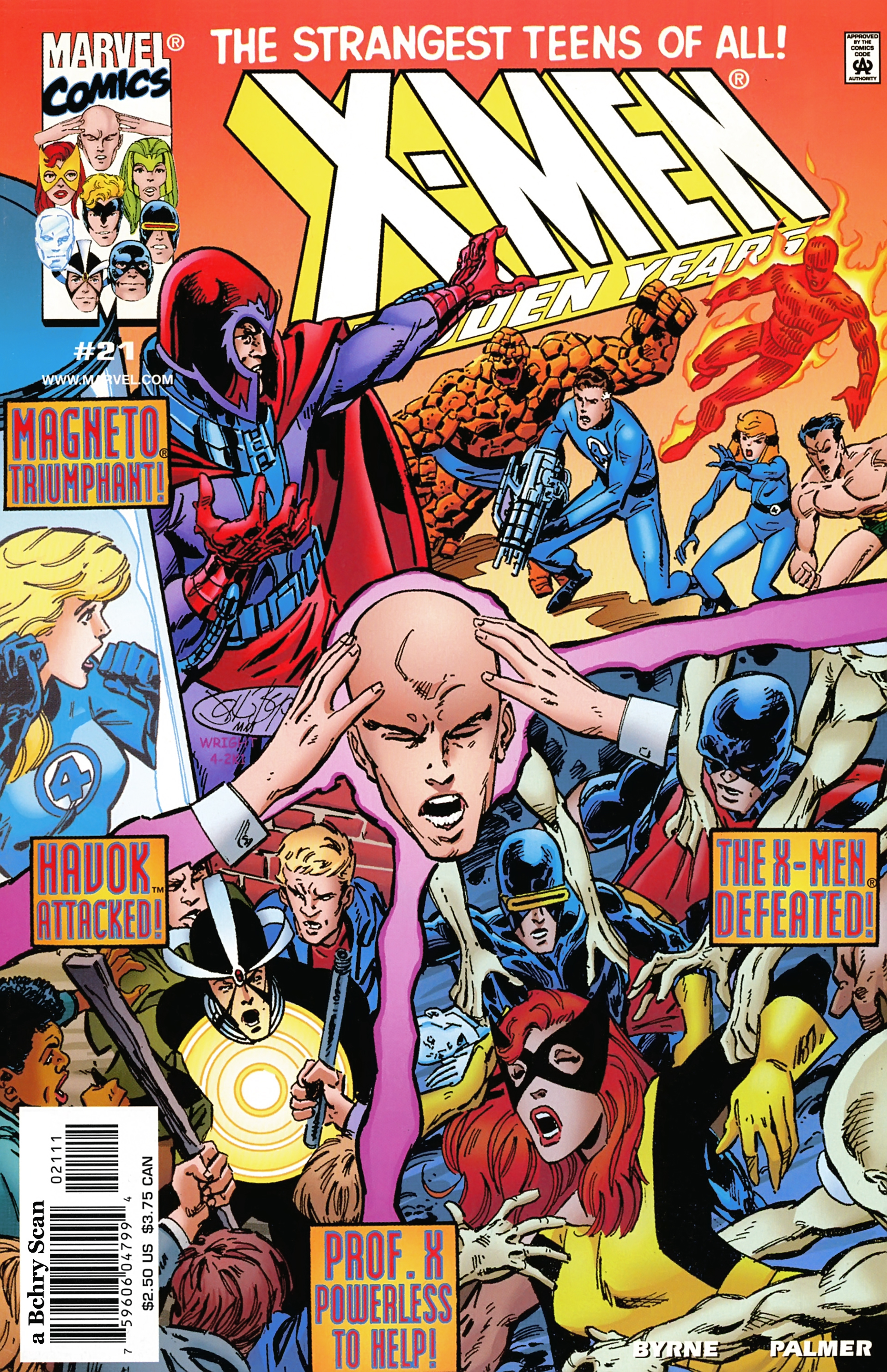 Read online X-Men: Hidden Years comic -  Issue #21 - 1