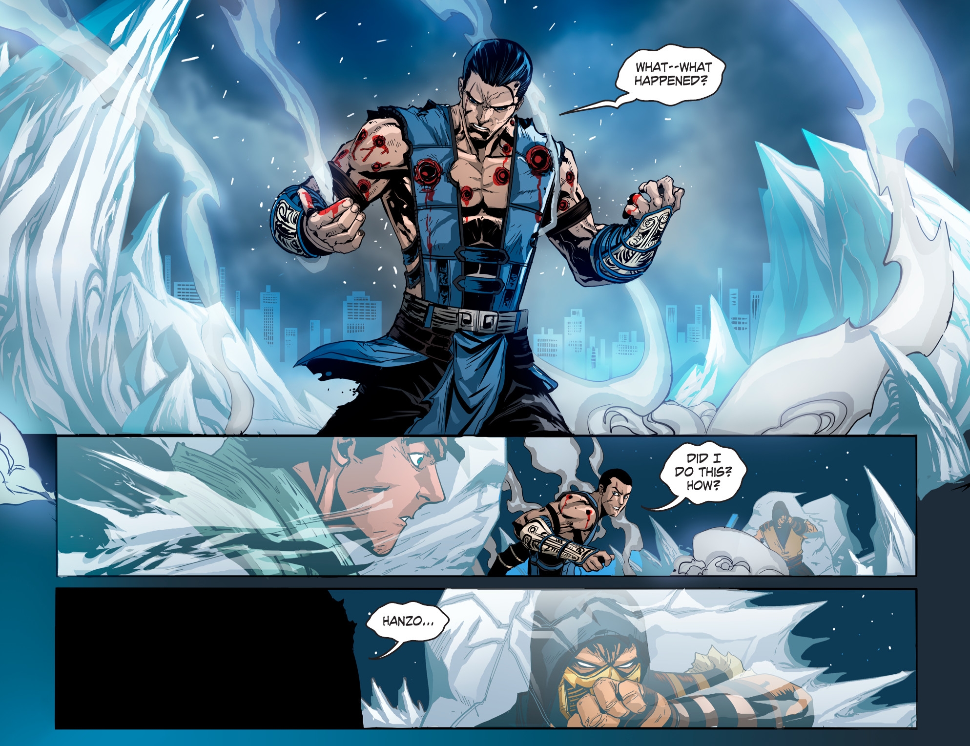 Read online Mortal Kombat X [I] comic -  Issue #14 - 16