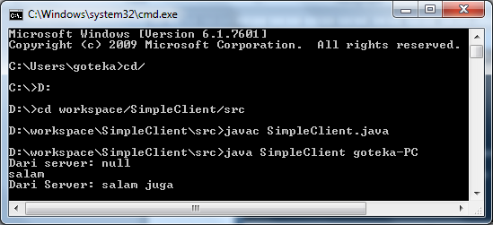 Thompson was there ? O RLY ? MEMBANGUN APLIKASI CLIENT