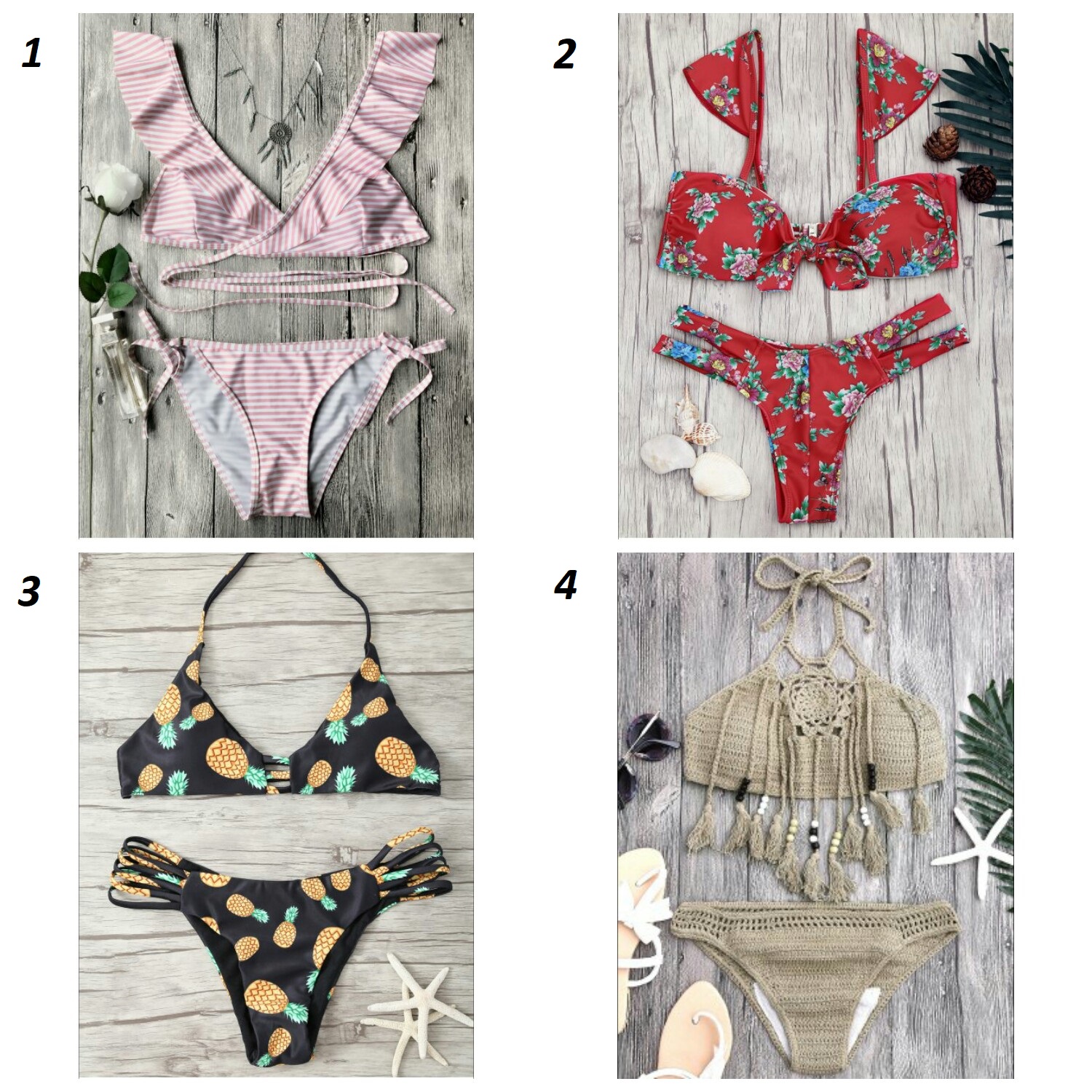 Le Style de la Petite Blonde August wishlist Bikinis and dresses