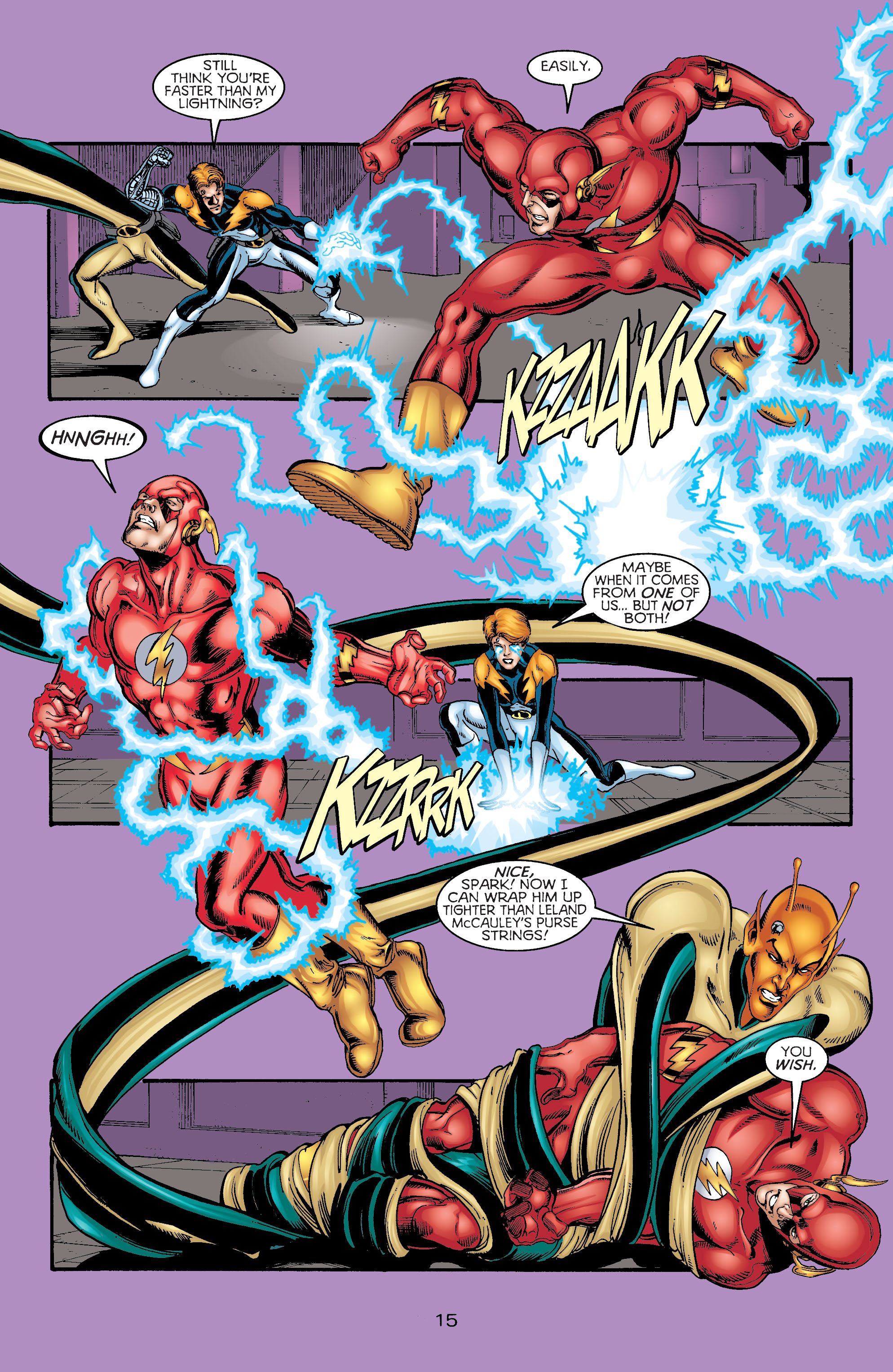 Read online Titans/Legion of Super-Heroes: Universe Ablaze comic -  Issue #3 - 18