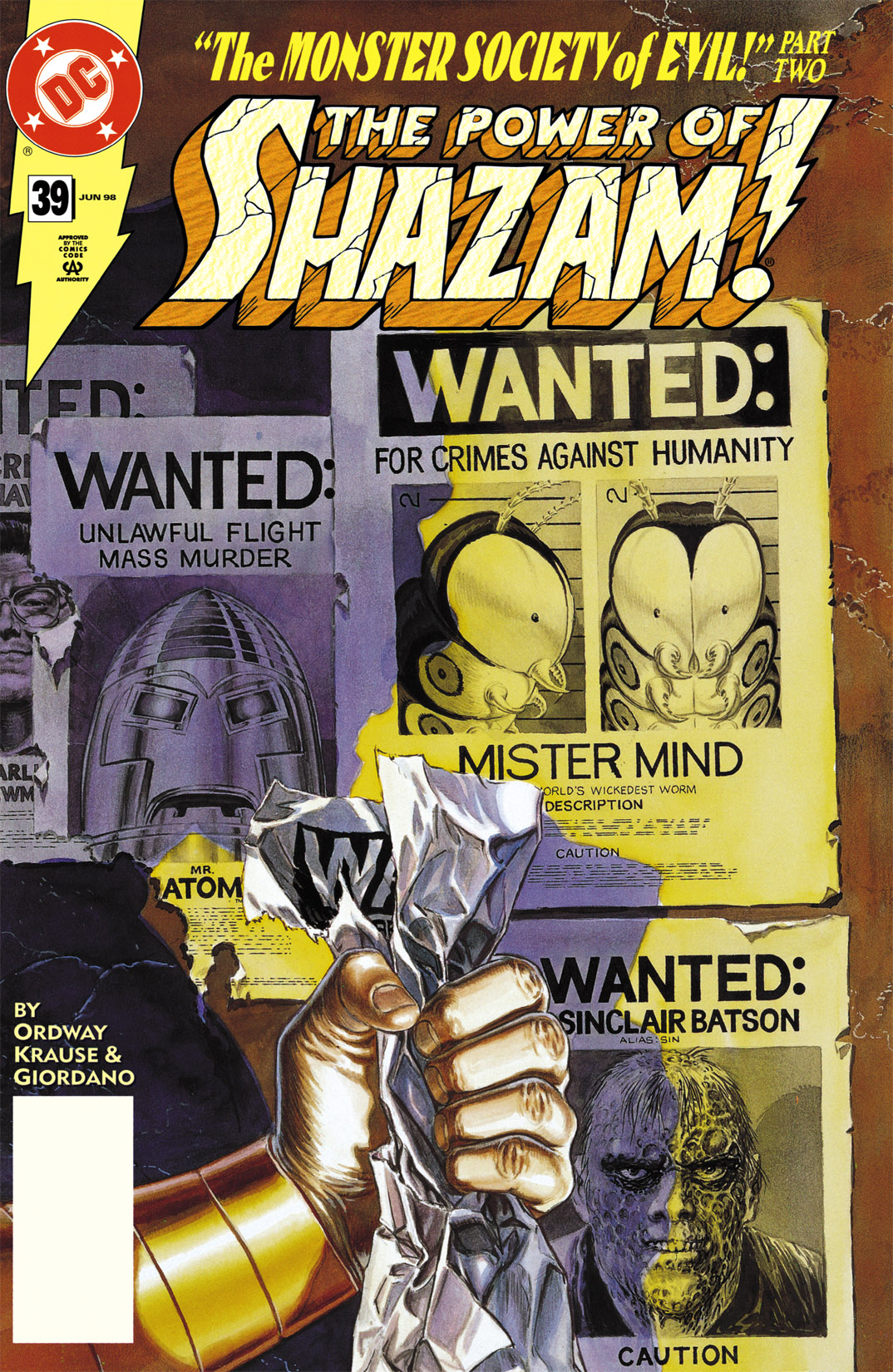 Read online The Power of SHAZAM! comic -  Issue #39 - 1