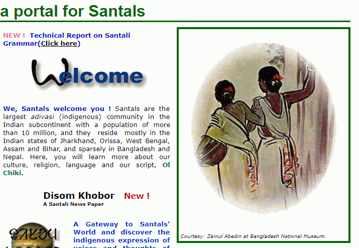 santali website we santhals