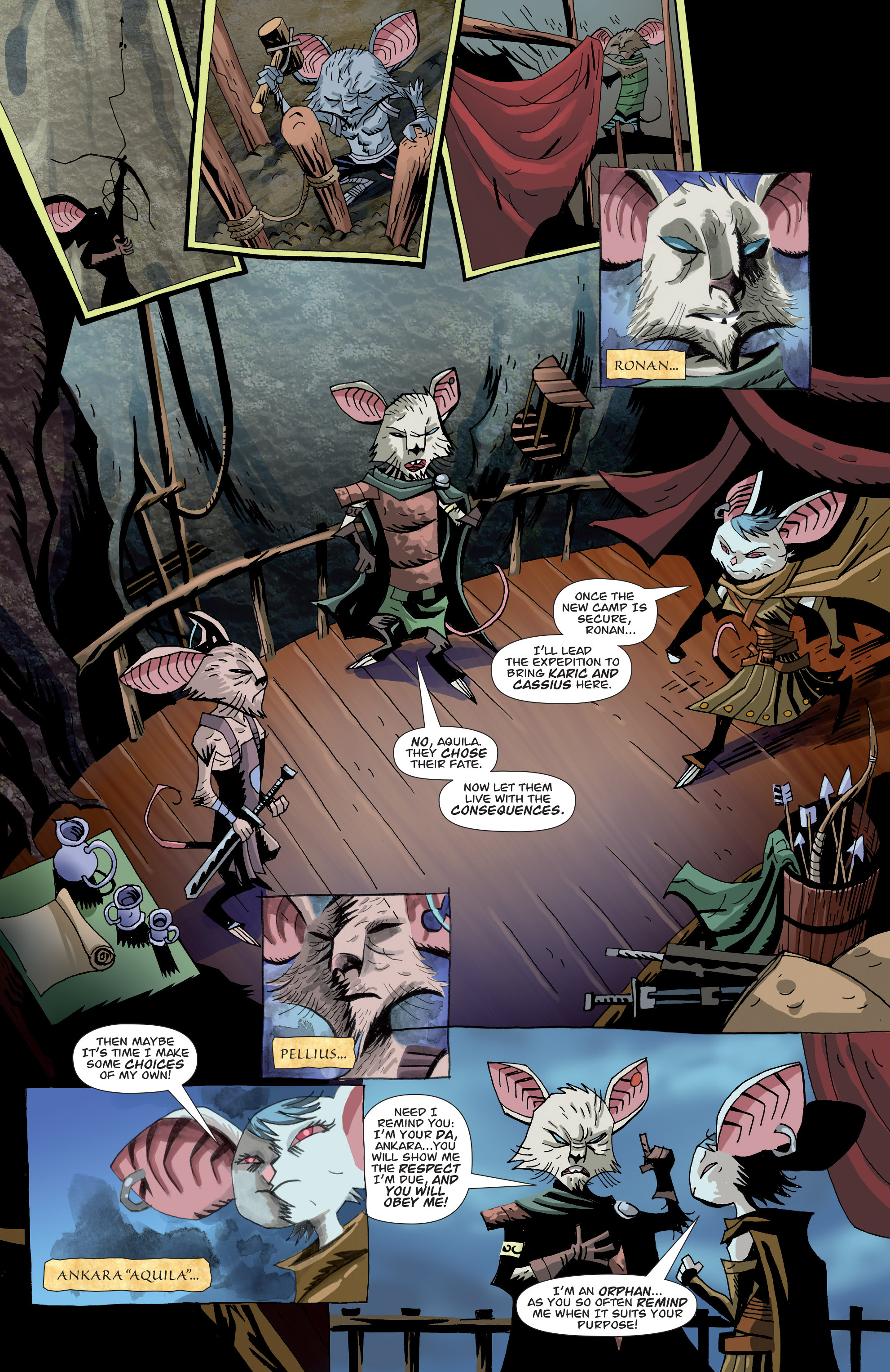 Read online The Mice Templar Volume 3: A Midwinter Night's Dream comic -  Issue # _TPB - 101