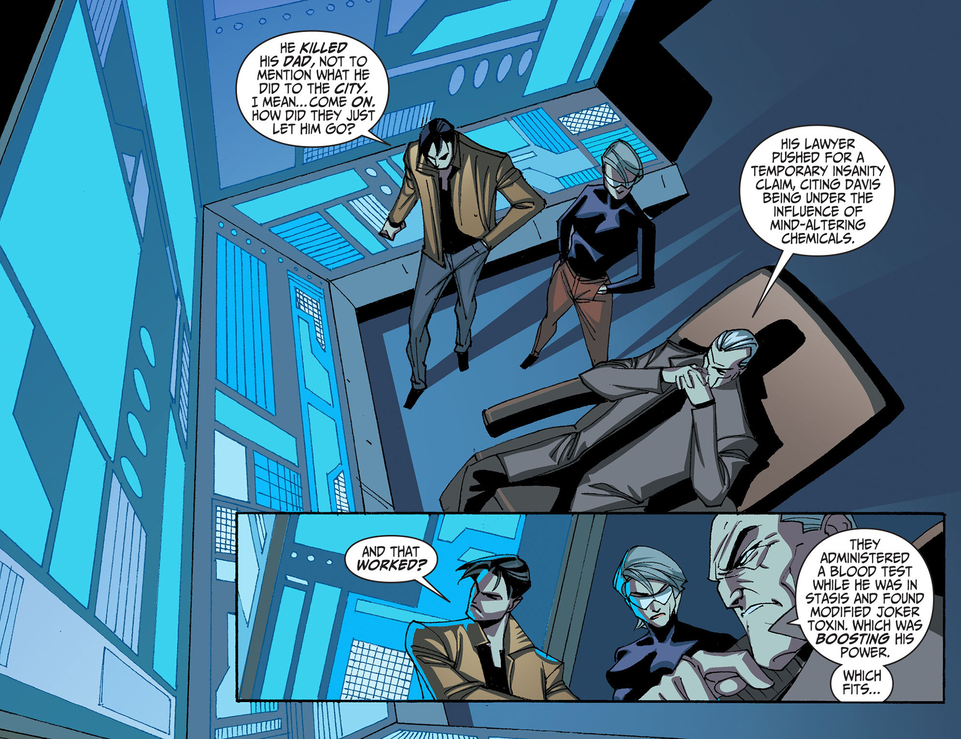 Read online Batman Beyond 2.0 comic -  Issue #38 - 9