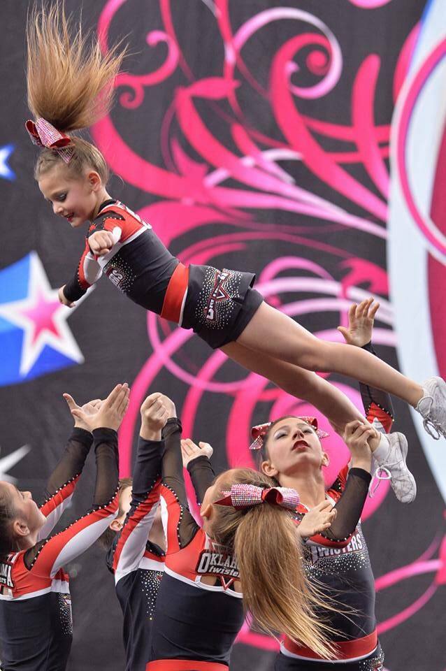 Cheer4Today 50 Cheer Gyms... 50 States Oklahoma Twisters ( 13 of 50)
