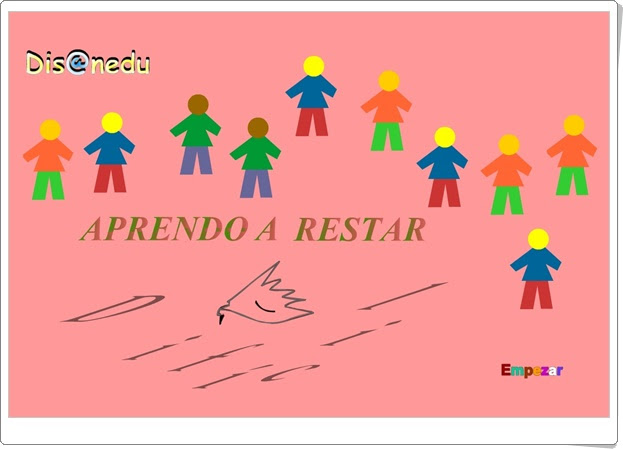 "Aprendo a restar. Qué difícil 2" (Matemáticas de 1º y 2º de Primaria)