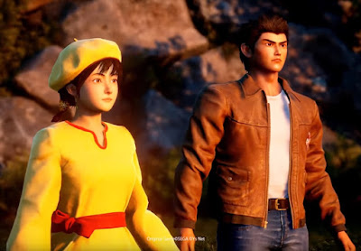 The Shenhua and Ryo models from the Gamescom teaser.