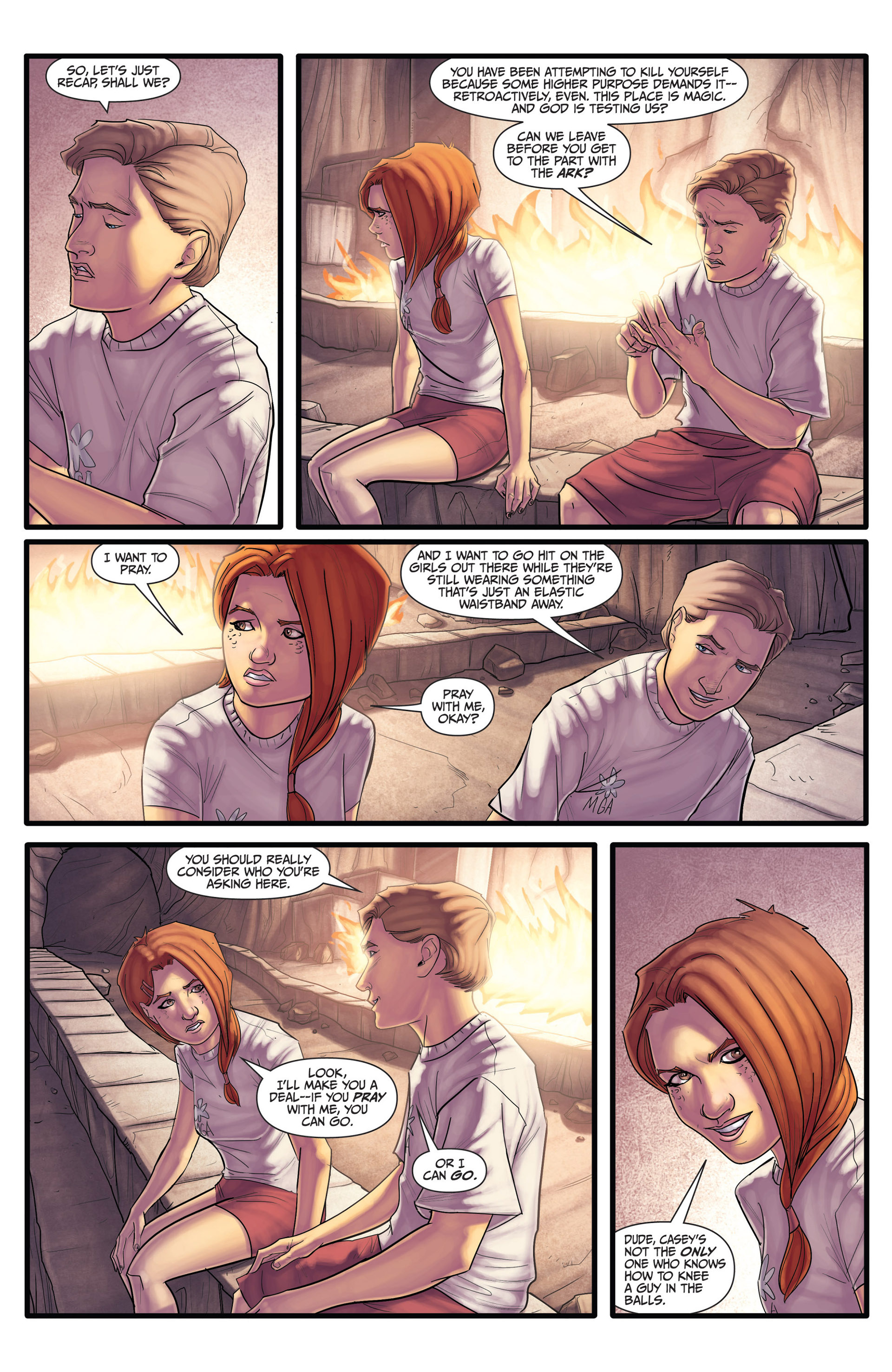 Read online Morning Glories comic -  Issue # _TPB 3 - 167