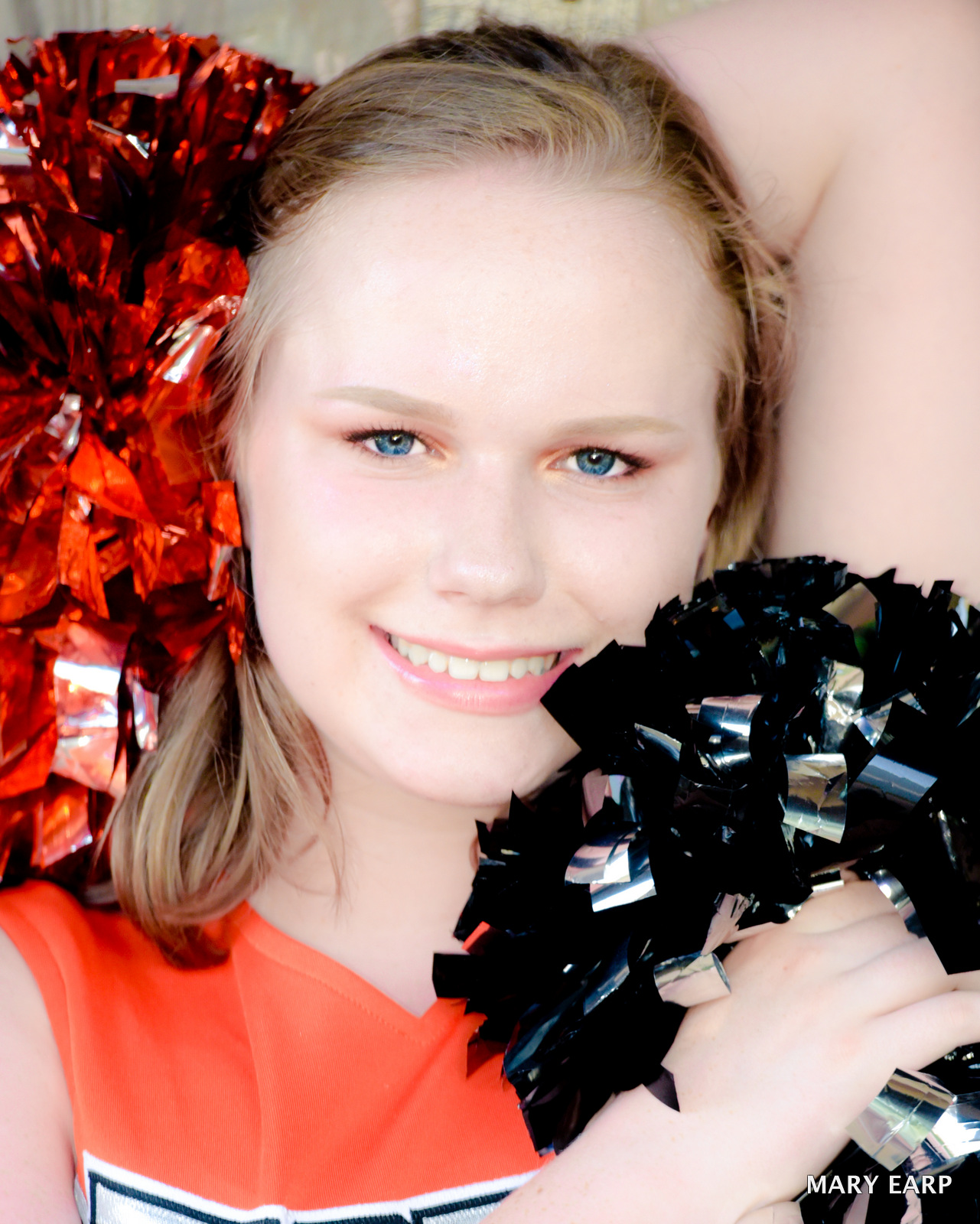 Princess and Outlaw Photography: CHEER HEADSHOTS 2018-19 JV - VARSITY