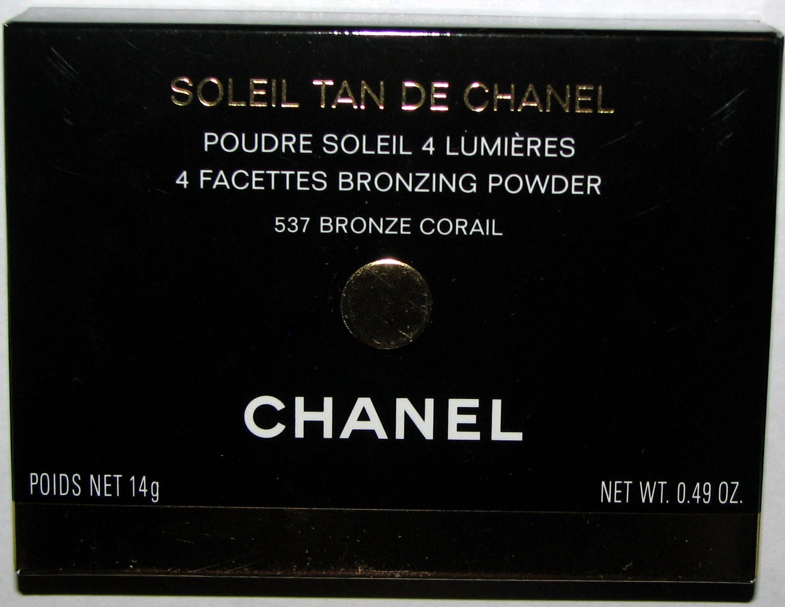 Chanel BRONZE CORAIL (537) Soleil Tan de Chanel Bronzing Powder Swatches &  Review - Blushing Noir