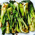 10 Minute Garlic Bok Choy #vegetarian #chinesefood