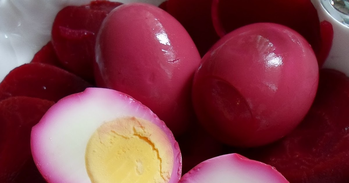 Happier Than A Pig In Mud Amish Pickled Red Beet Eggs