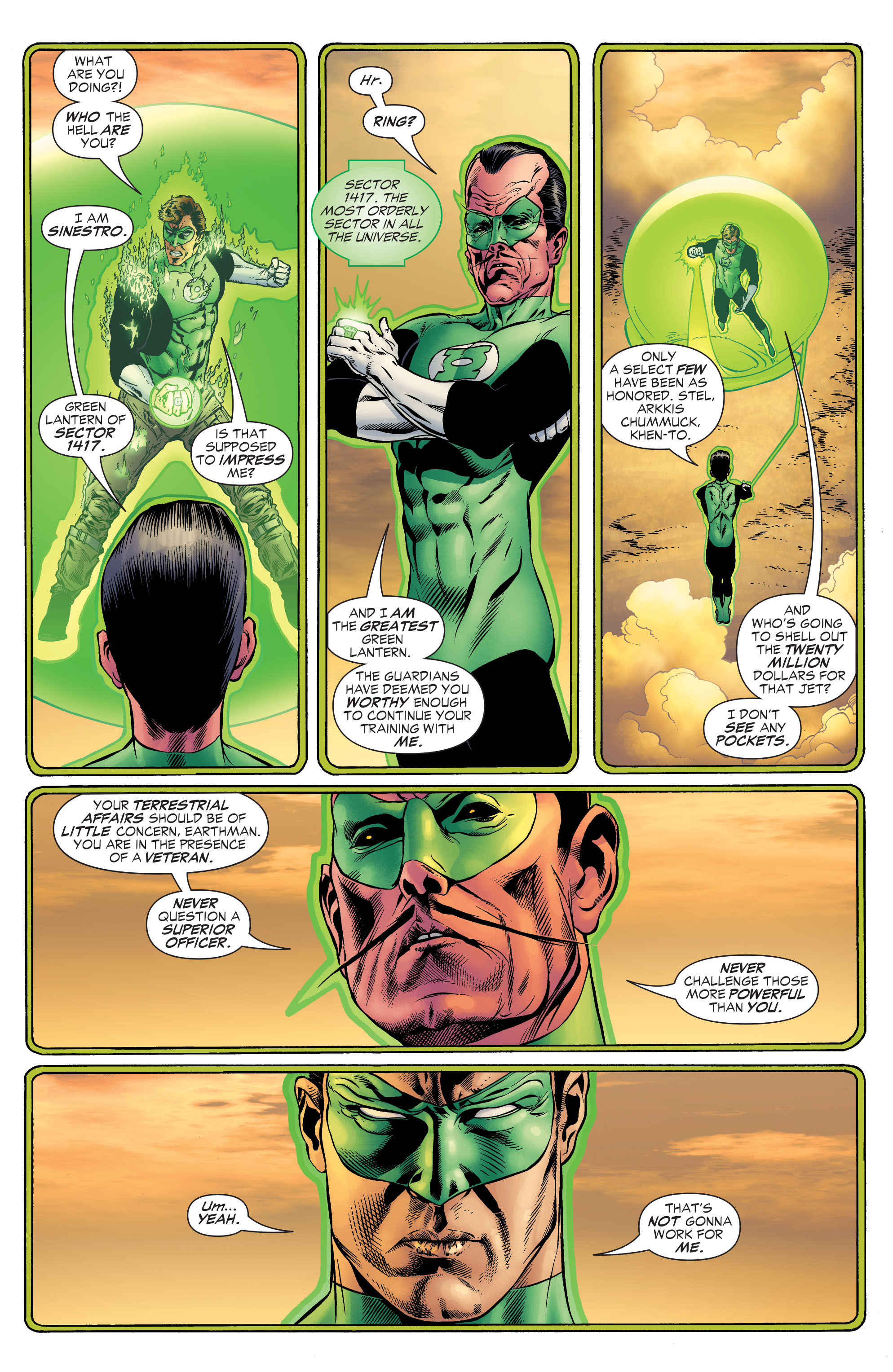 Green Lantern: Rebirth issue 5 - Page 10