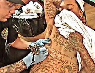 Wiz Khalifa Tattoos, Tattooing
