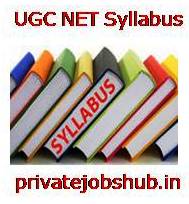 UGC NET Syllabus UGC NET Syllabus