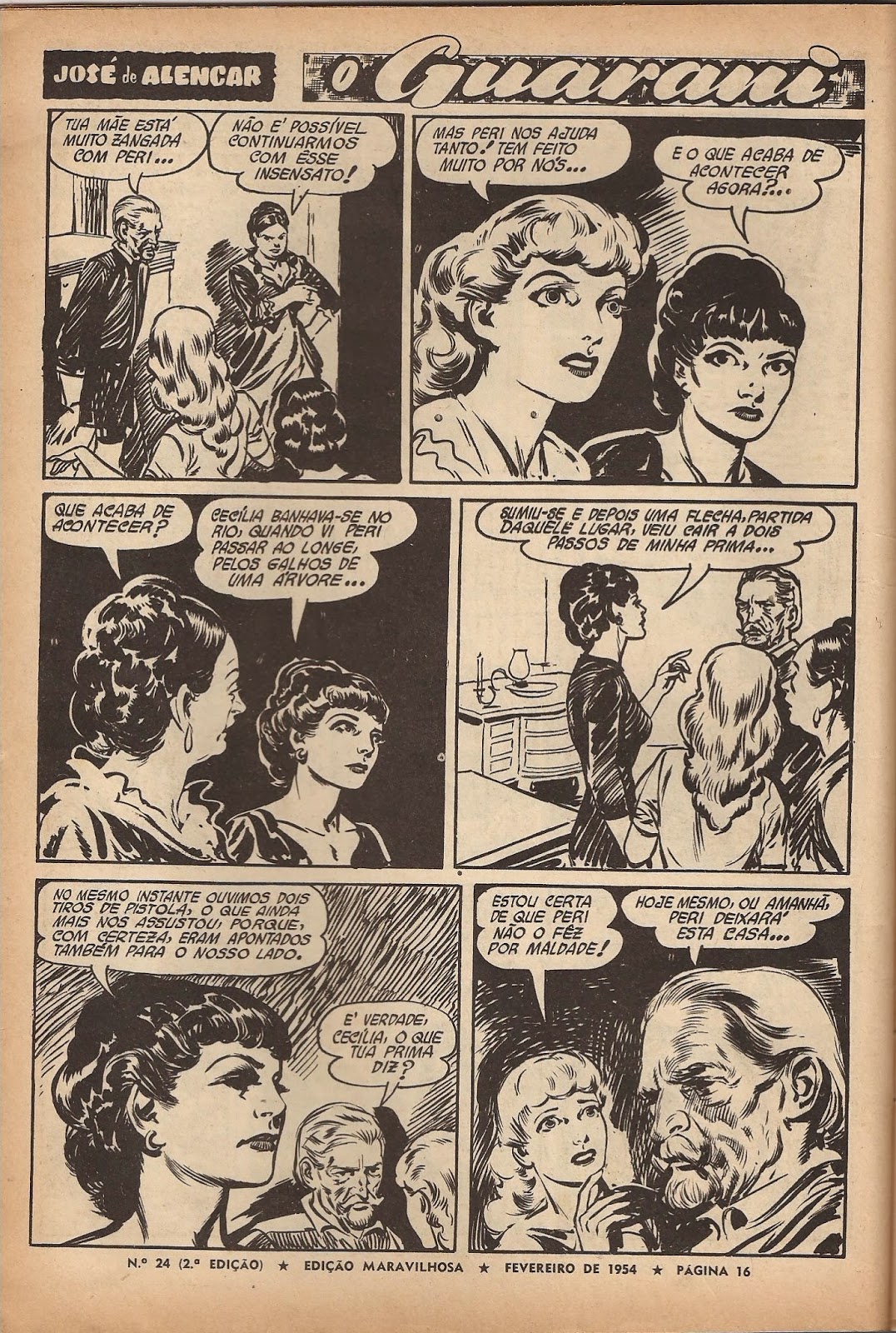 História & Quadrinhos O Guarani de