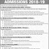 University of the Punjab institute of Administrative Sciences evening Programs Offer Admissions 2019