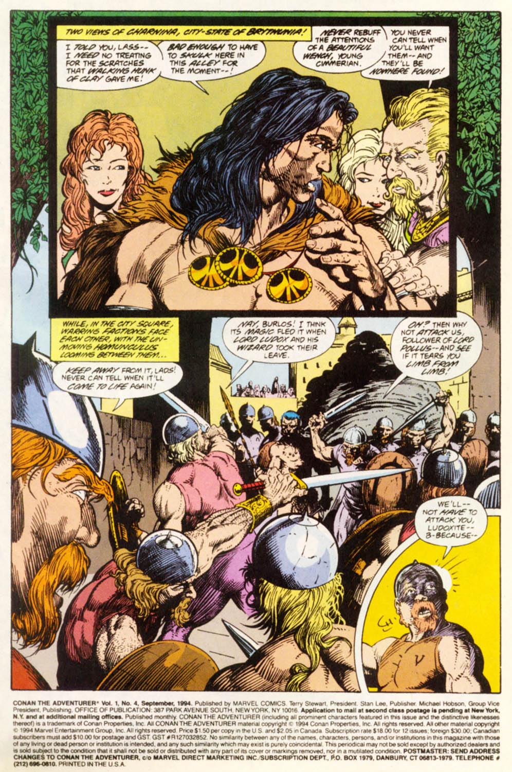 Read online Conan the Adventurer comic -  Issue #4 - 2