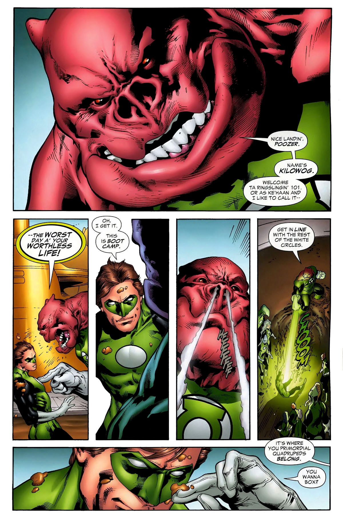 Read online Green Lantern (2005) comic -  Issue #31 - 9