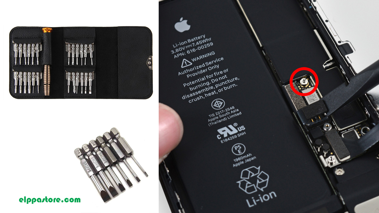 Obeng Dan Tools Kit Untuk Bongkar Iphone 7 Ada Yg Baru Tri Point Y000 Elppas Story
