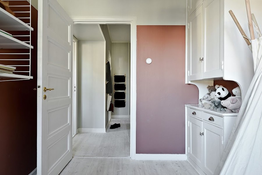 recibidor, entrada, estilo nordico, decoracion nordica