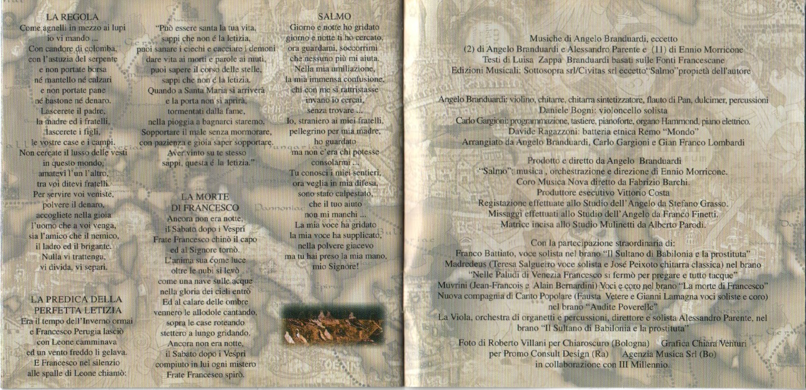 ANGELO BRANDUARDI L’INFINITAMENTE PICCOLO Blog di Stefano Fiorucci