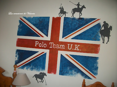 Las creaciones de Victoria. Vintage.Mural juvenil.Decoración en dormitorios