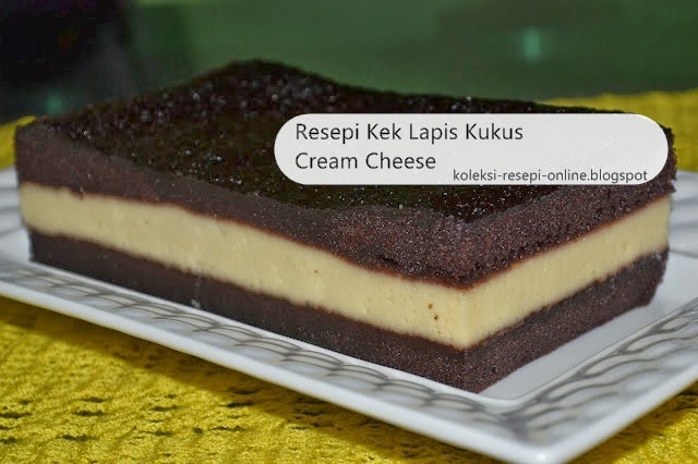 Resepi Kek Lapis Kukus Cream Cheese yang HOT  Koleksi Resepi Online