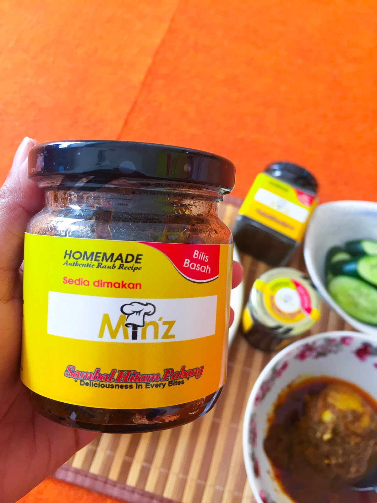 Mudahnya Sekarang Nak Beli Minz Sambal Hitam Pahang