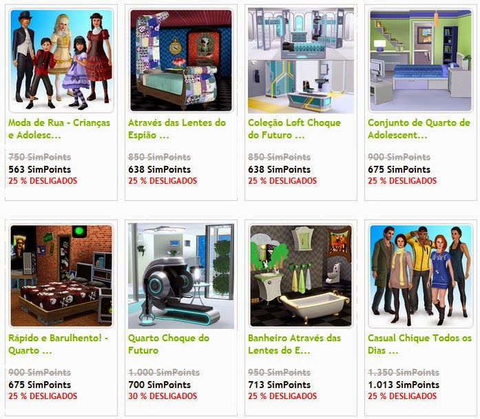http://store.thesims3.com/sale.html?categoryId=13700