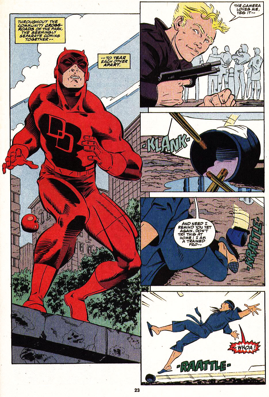 Read online Daredevil (1964) comic -  Issue #304 - 18