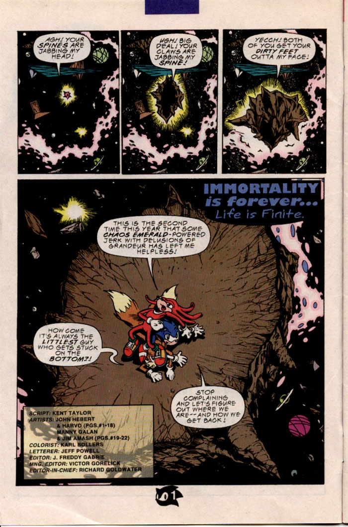 Read online Sonic The Hedgehog comic -  Issue #56 - 3