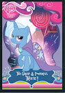 My Little Pony The Great & Powerful Trixie! Series 1 Trading Card