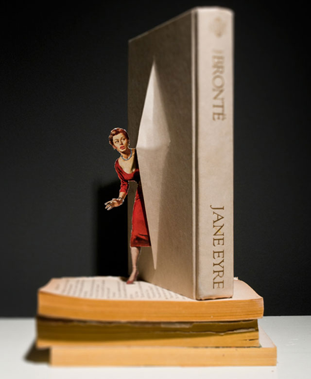 Paginamaqueta: El increíble corte de libros por Thomas Allen