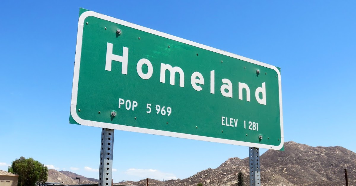 Geographically Yours Homeland, California