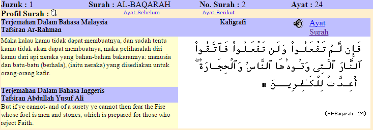 Green Behind The Ears Surah Al Baqarah 23 24