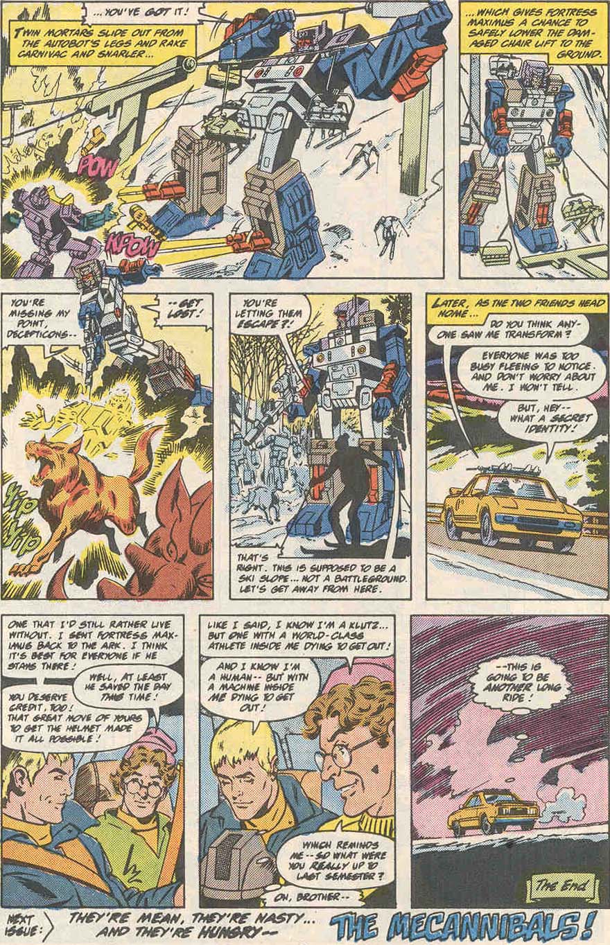 The Transformers (1984) issue 51 - Page 23