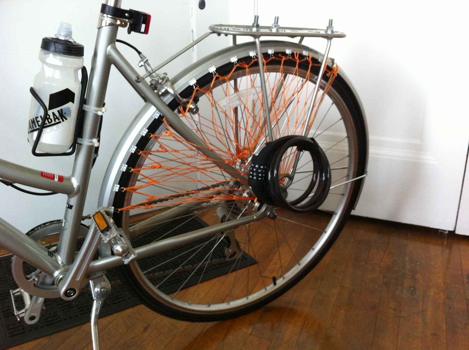 commutercharli DIY bicycle skirt guard!