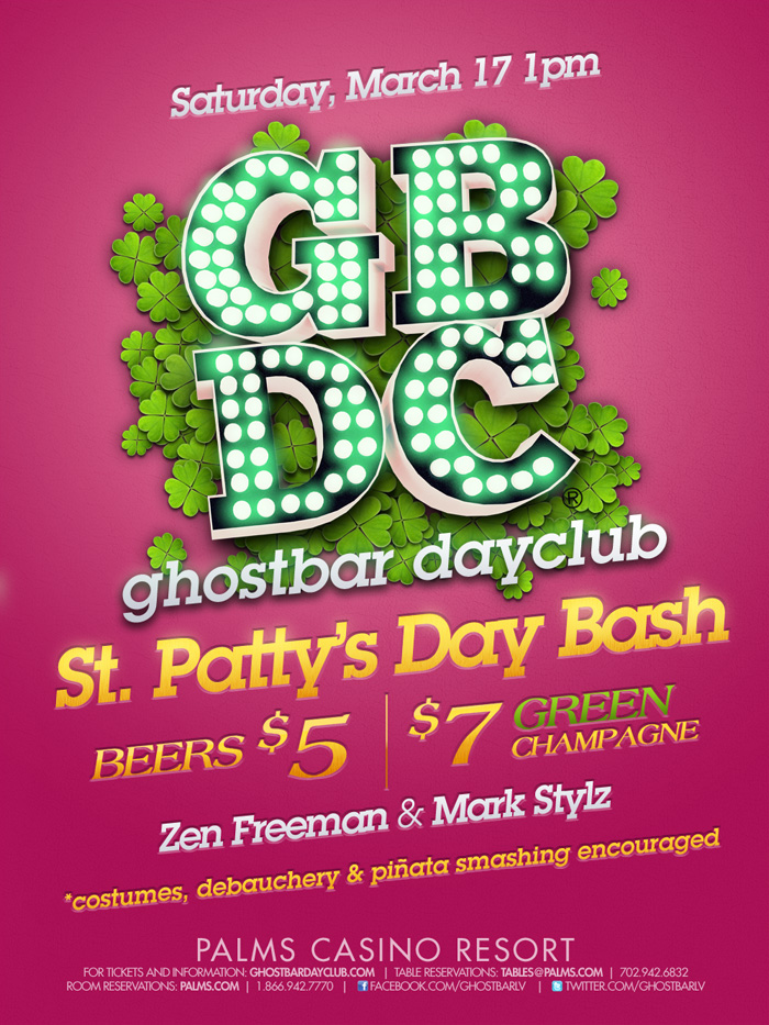 I Love Las Vegas Magazine...BLOG St. Patty's Day Bash at ghostbar