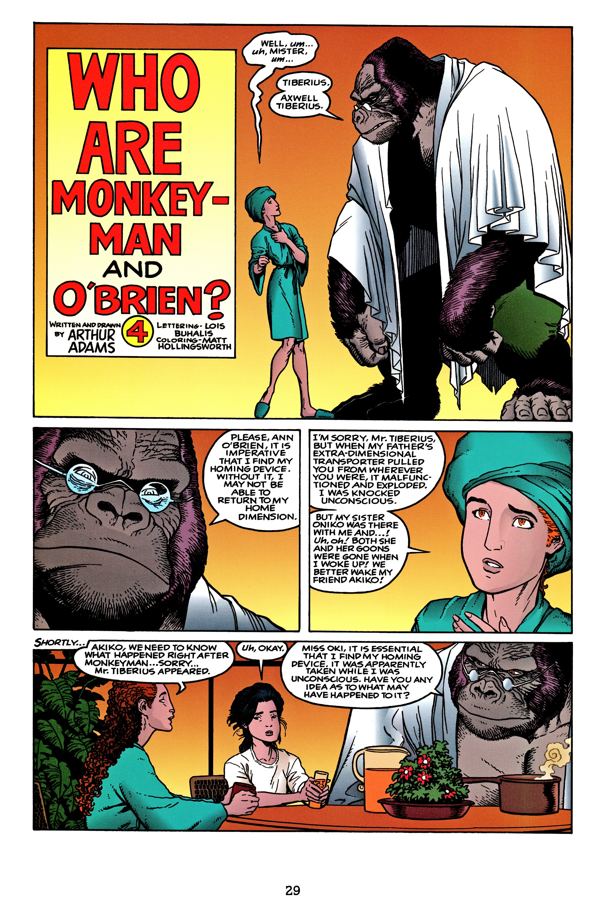 Read online Monkeyman and O'Brien comic -  Issue # TPB - 28