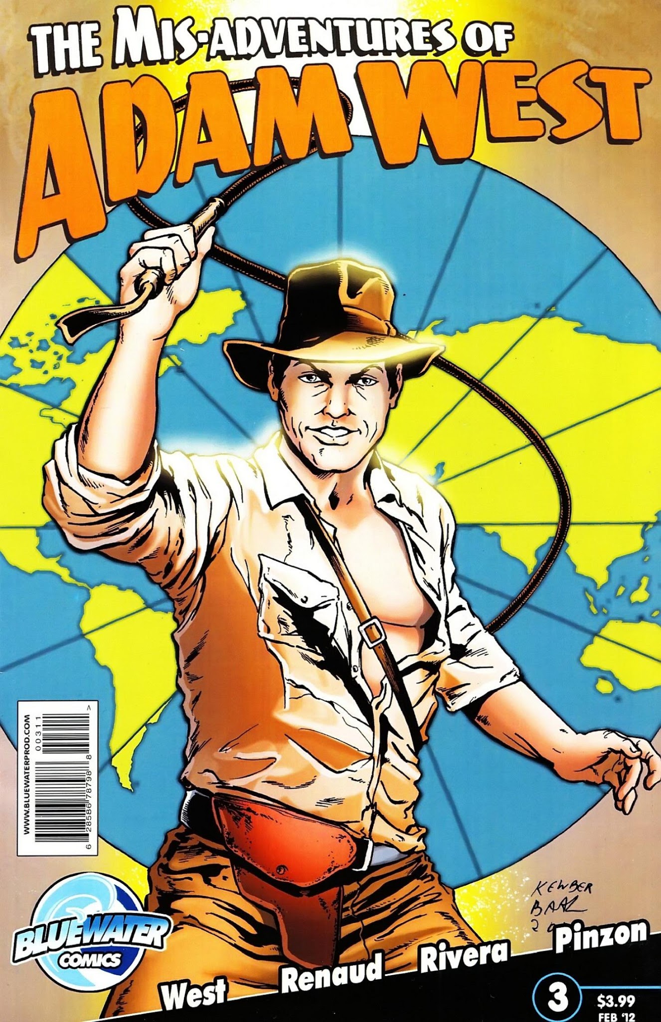 Read online The Mis-Adventures of Adam West (2012) comic -  Issue #3 - 1