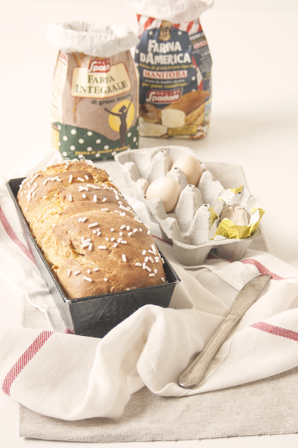 Panbrioche semi integrale al miele