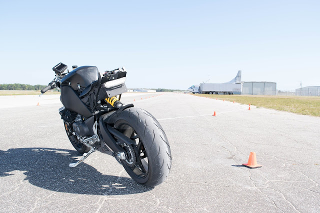 2014 EBR 1190rx on airport race track