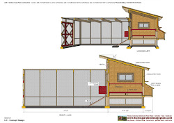 coop chicken plans l100 construction build