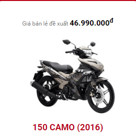 Bảng giá xe máy exciter 2017 Bang gia xe may exciter 2017